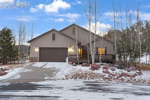 Photo of 1157 Ptarmigan Drive, Woodland Park, CO 80863 (MLS # 4492488)