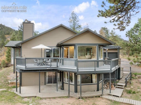 Photo of 358 Creek Side Drive, Woodland Park, CO 80863 (MLS # 8630123)