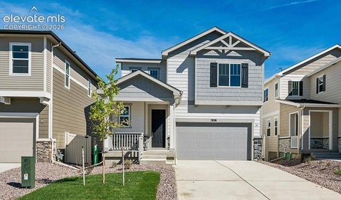 Photo of 7838 Rainy Creek Trail, Colorado Springs, CO 80925 (MLS # 8279304)