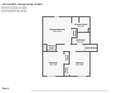 Tiny photo for 4474 Cassidy Street, Colorado Springs, CO 80911 (MLS # 6220663)