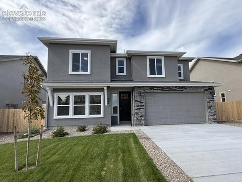 Photo of 9043 Peaceful Valley Road, Colorado Springs, CO 80925 (MLS # 9897857)