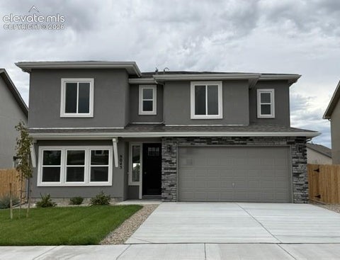 Photo of 9043 Peaceful Valley Road, Colorado Springs, CO 80925 (MLS # 9897857)