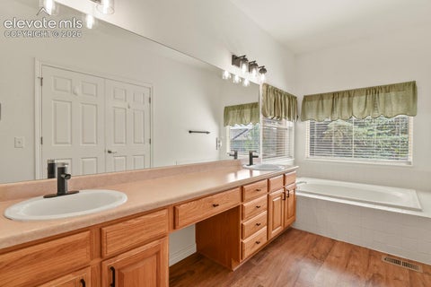 Tiny photo for 1355 Almagre Peak Drive, Colorado Springs, CO 80921 (MLS # 7749658)