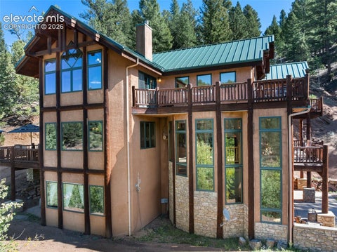 Tiny photo for 4214 Trout Creek Road, Woodland Park, CO 80863 (MLS # 2632814)
