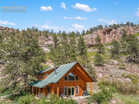 Tiny photo for 2401 Lakemoor Drive, Florissant, CO 80816 (MLS # 1925983)