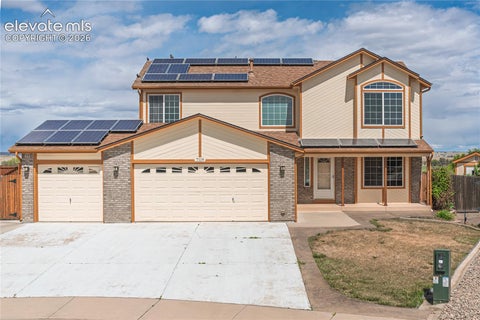 Photo of 7119 Lone Eagle Lane, Colorado Springs, CO 80925 (MLS # 1409843)