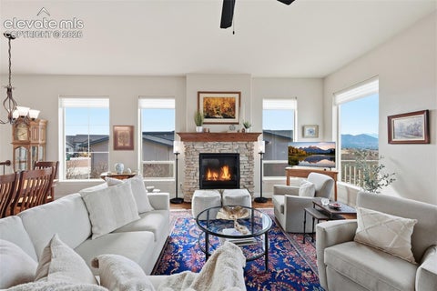 Tiny photo for 10042 Coyote Song Terrace, Colorado Springs, CO 80924 (MLS # 8882876)