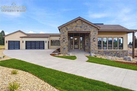 Photo of 390 Silver Rock Place, Colorado Springs, CO 80921 (MLS # 7607098)