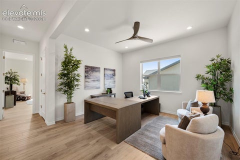 Tiny photo for 3356 Skywatch Heights, Colorado Springs, CO 80904 (MLS # 1792704)