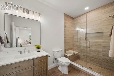 Tiny photo for 3356 Skywatch Heights, Colorado Springs, CO 80904 (MLS # 1792704)