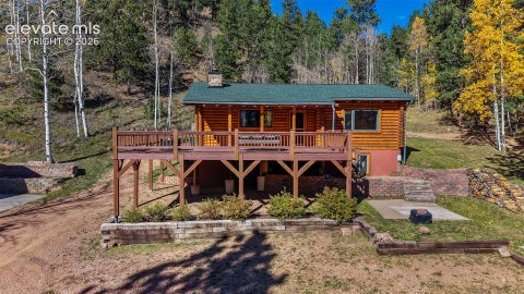 Photo of 9775 Canyon Drive, Woodland Park, CO 80863 (MLS # 5108304)