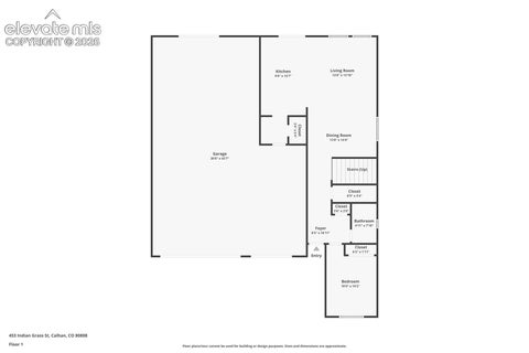 Tiny photo for 453 Indian Grass Street, Calhan, CO 80808 (MLS # 1260387)
