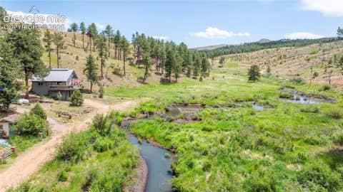 Tiny photo for 15970 Willow Way, Woodland Park, CO 80863 (MLS # 9925524)