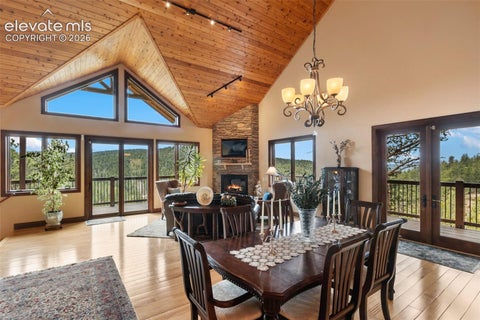 Tiny photo for 12810 Rampart Range Road, Woodland Park, CO 80863 (MLS # 9476212)