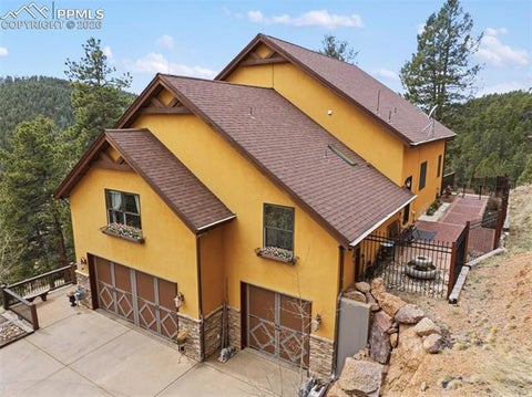 Tiny photo for 12810 Rampart Range Road, Woodland Park, CO 80863 (MLS # 9476212)