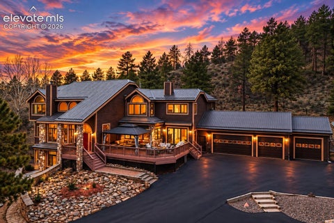 Photo of 580 Sunny Glen Court, Woodland Park, CO 80863 (MLS # 5211398)