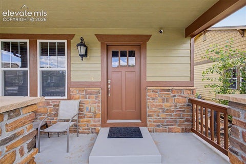 Tiny photo for 6678 Cottonwood Tree Drive, Colorado Springs, CO 80927 (MLS # 7569063)