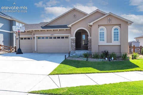 Photo of 7207 Winterstone Court, Colorado Springs, CO 80927 (MLS # 3974475)