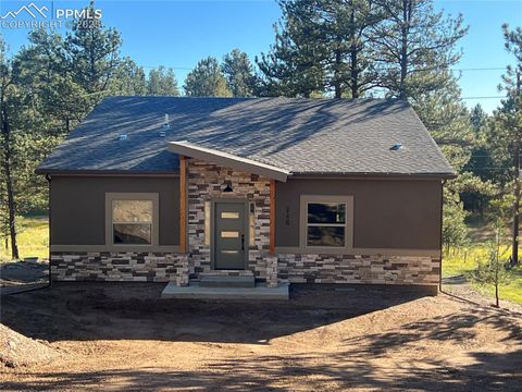Photo of 240 N Mountain Estates Road, Florissant, CO 80816 (MLS # 2707848)