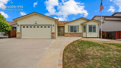 Photo of 7447 Sun Prairie Drive, Colorado Springs, CO 80925 (MLS # 7187030)