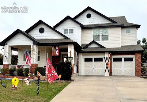 Photo of 6667 Big Leaf Lane, Colorado Springs, CO 80927 (MLS # 7400860)