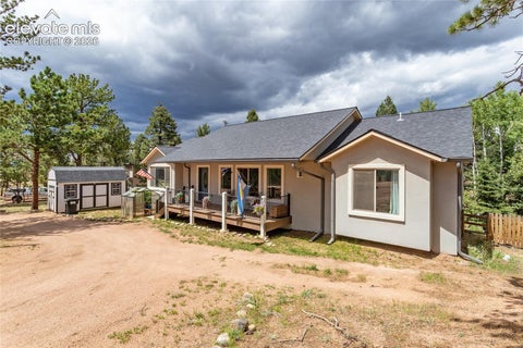 Photo of 1427 N Mountain Estates Road, Florissant, CO 80816 (MLS # 9693756)