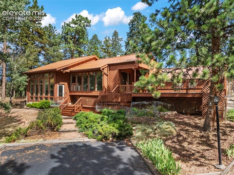 Photo of 340 Ponderosa Court, Woodland Park, CO 80863 (MLS # 6677819)