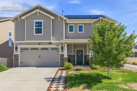 Photo of 4482 Prairie Agate Drive, Colorado Springs, CO 80938 (MLS # 2666785)