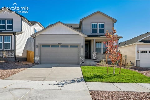 Photo of 7907 Grey Bark Way, Colorado Springs, CO 80908 (MLS # 9604367)