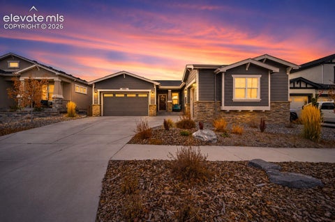 Photo of 4661 Horse Gulch Loop, Colorado Springs, CO 80924 (MLS # 7815828)