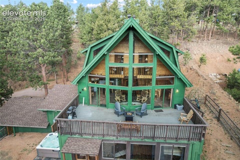 Photo of 145 Valley Lane, Woodland Park, CO 80863 (MLS # 5041477)