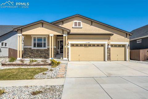 Photo of 11183 Faint Wind Drive, Colorado Springs, CO 80908 (MLS # 7144157)
