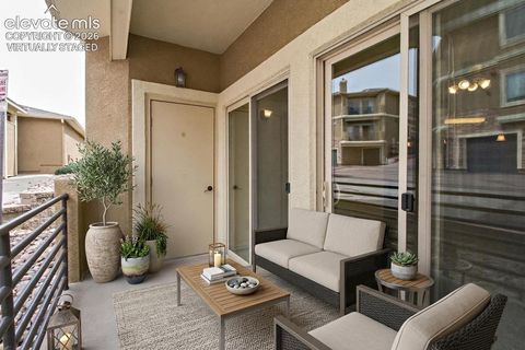 Tiny photo for 1935 Montura View #104, Colorado Springs, CO 80919 (MLS # 5488139)