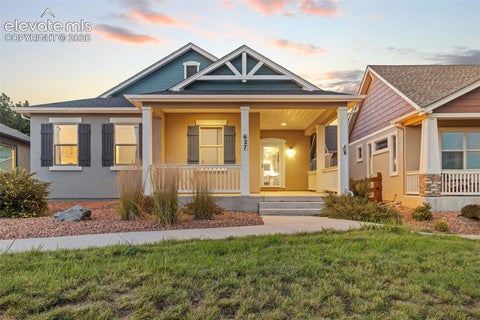Photo of 627 Sage Forest Lane, Monument, CO 80132 (MLS # 8326354)