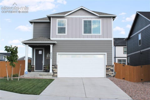Photo of 6023 Scrub Jay Trail, Colorado Springs, CO 80925 (MLS # 9226223)
