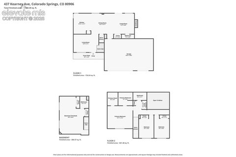 Tiny photo for 437 Kearney Avenue, Colorado Springs, CO 80906 (MLS # 6778980)