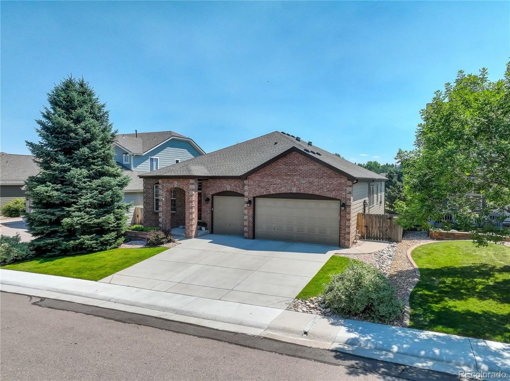 Photo of 1118 Berganot Trail, Castle Pines, CO 80108 (MLS # 9892183)