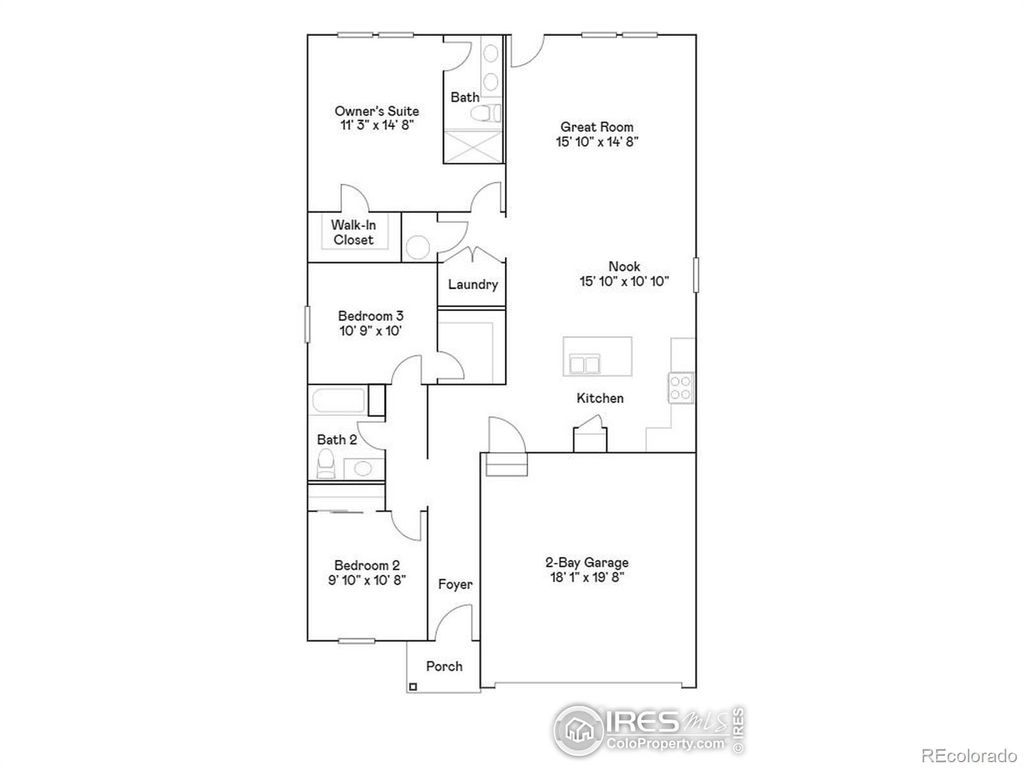 Photo of 1758 Drumming Drive, Windsor, CO 80550 (MLS # IR1050355)