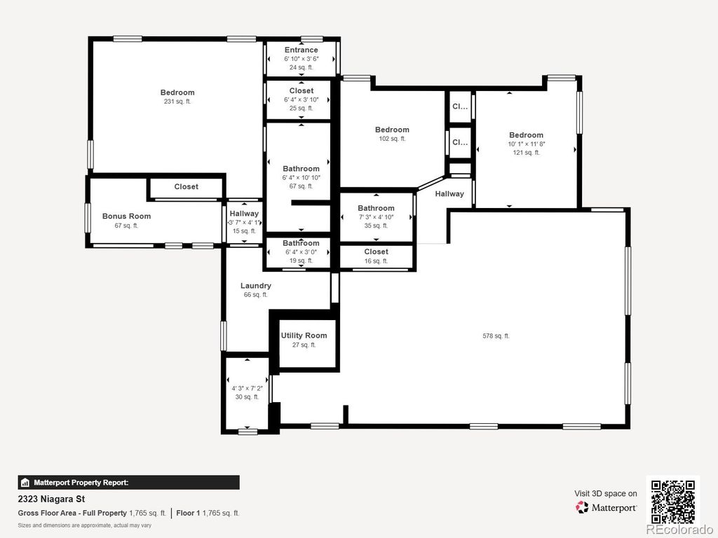 Photo of 2323 N Niagara Street, Denver, CO 80207 (MLS # 8677246)