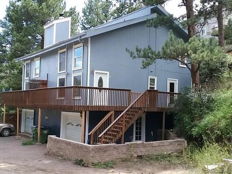Photo of 3347 Russell Gulch Road, Evergreen, CO 80439 (MLS # 1682412)