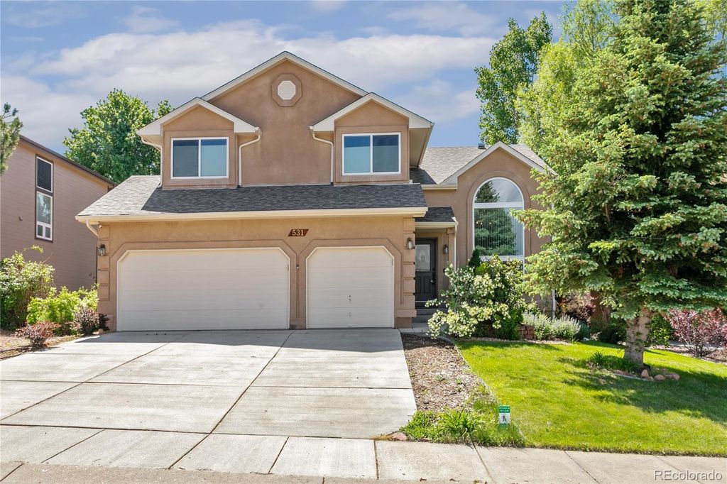 Photo of 531 Saber Creek Drive, Monument, CO 80132 (MLS # 8665021)