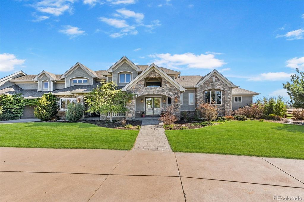 Photo of 1489 E Rim Road, Franktown, CO 80116 (MLS # 8642474)