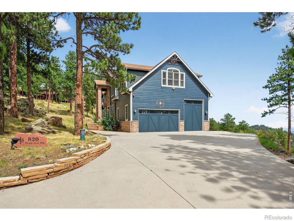 Photo of 820 Peakview Road, Boulder, CO 80302 (MLS # IR1055096)