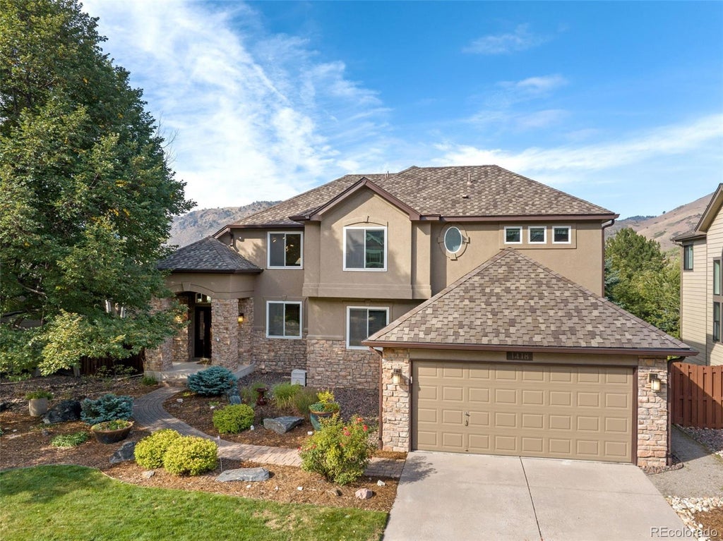 Photo of 1418 Pine View Road, Golden, CO 80403 (MLS # 6684425)