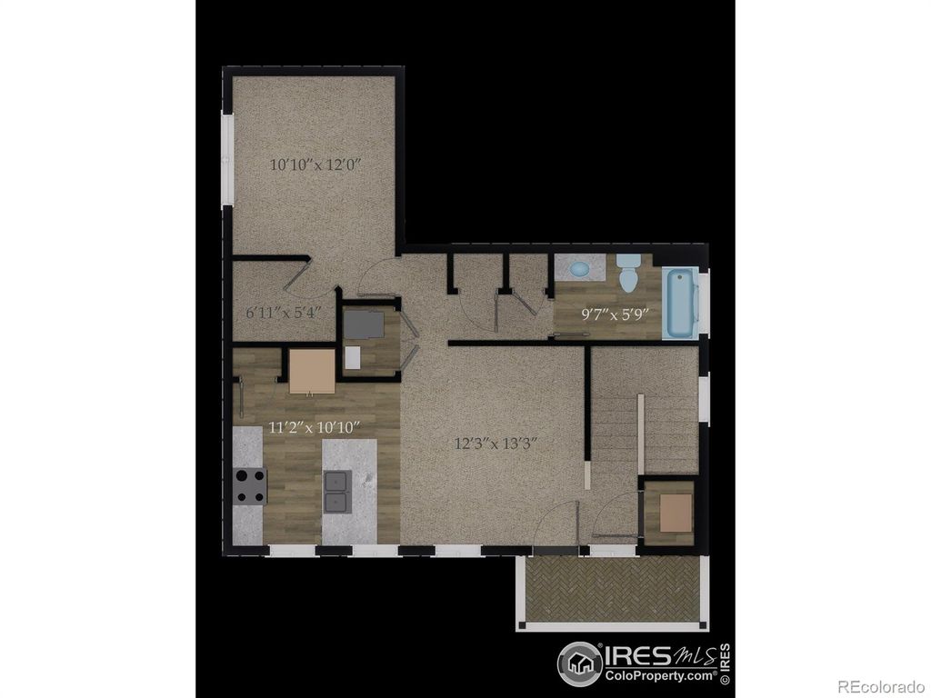 Photo of 2894 Donatello Street, Loveland, CO 80538 (MLS # IR1050071)