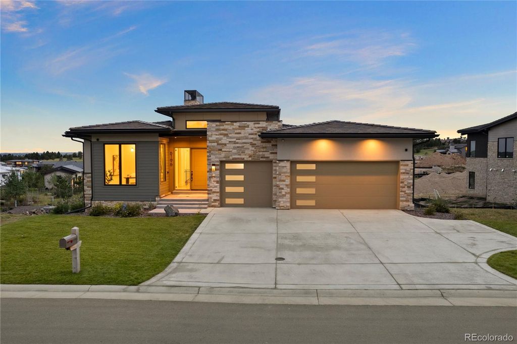 Photo of 6196 Oxford Peak Lane, Castle Rock, CO 80108 (MLS # 3592737)