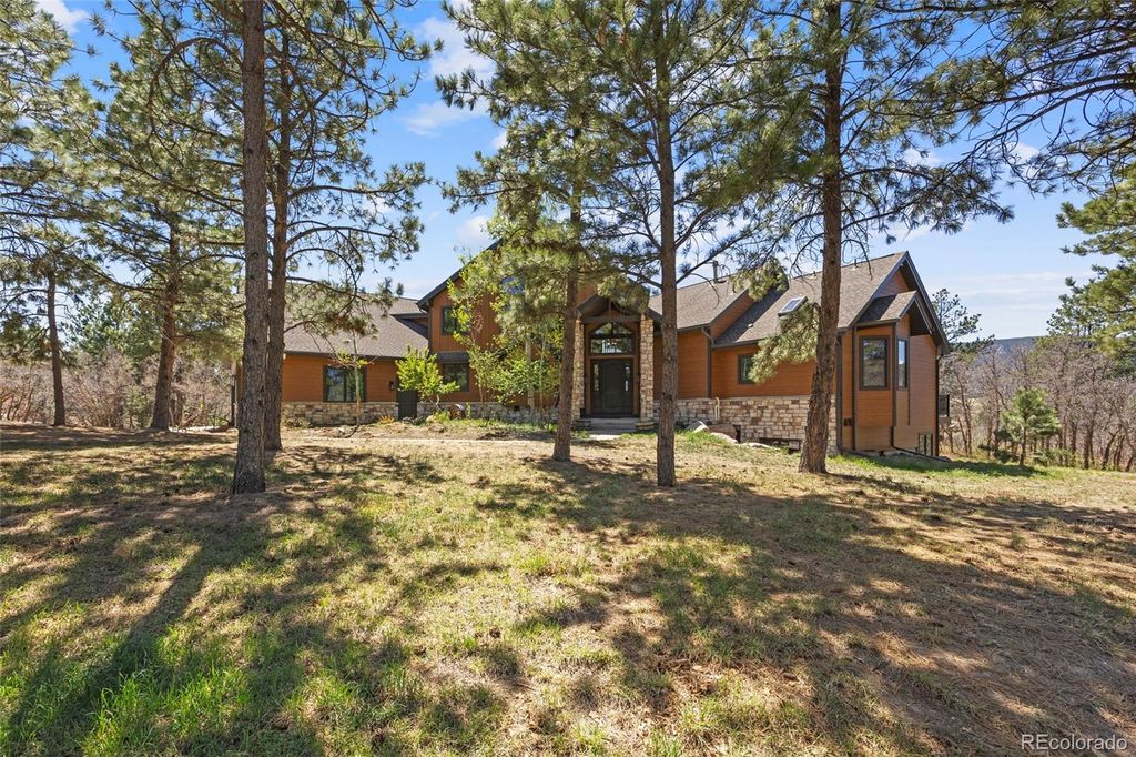 Photo of 9676 S Perry Park Road, Larkspur, CO 80118 (MLS # 6443616)