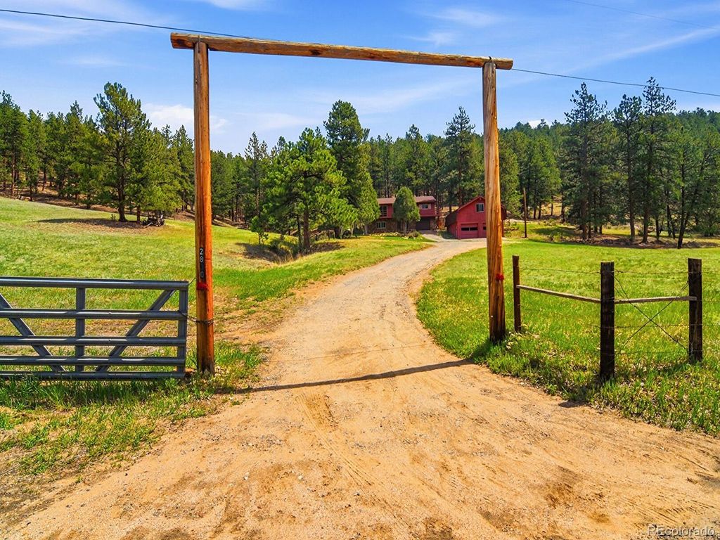 Photo of 2830 Kerr Gulch Road, Evergreen, CO 80439 (MLS # 8736926)