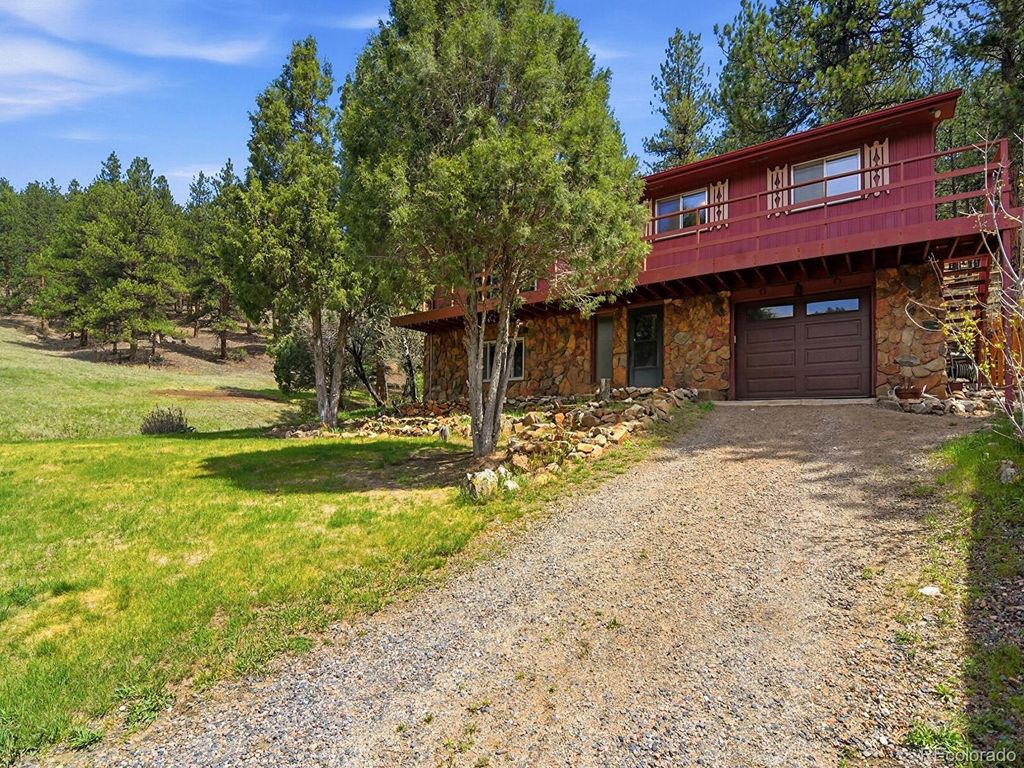 Photo of 2830 Kerr Gulch Road, Evergreen, CO 80439 (MLS # 8736926)