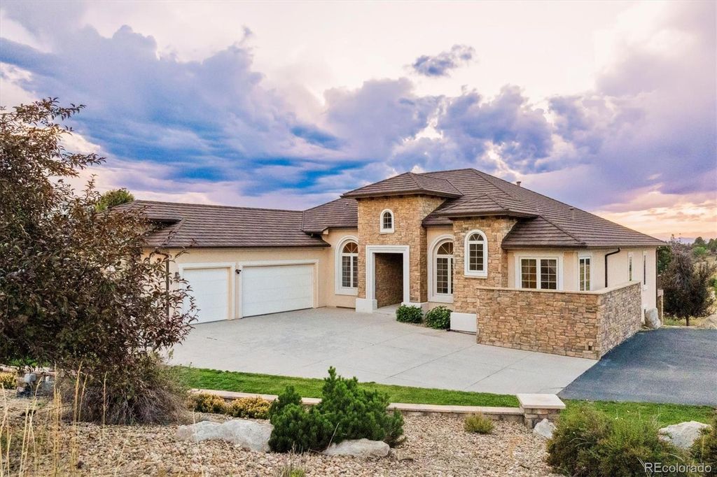 Photo of 7372 Talon Trail, Parker, CO 80138 (MLS # 8003634)